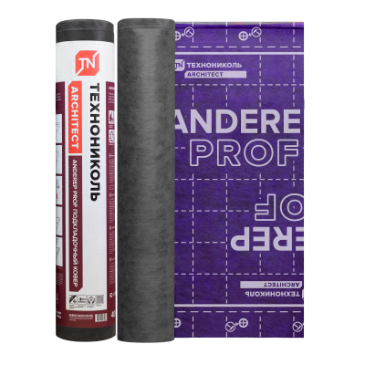 Подкладочный ковер ТЕХНОНИКОЛЬ (ANDEREP PROF 500) 40 × 1 м